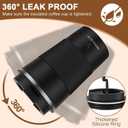 MOMSIV 12oz Travel Coffee Mug, Insulated Coffee Cup with Leakproof Lid | 6-Hour Heat Retention, 360Leak proof, Vacuum Stainless Steel Double Walled, BPA-free, Reusable And To Go Coffee Mug