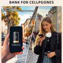 2 x RUCHA Cordless Hair Straightener Brush with 3 Temps, Black Portable Mini Straightening Brush for Travel, Best Gift for Women