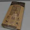 Mesh Screen with Magnetic Closure-Keeps Bugs Out Let Breeze in, Heavy Duty - Pet and Kid Friendly, Works with Front, Sliding Doors (38 x 82 Inch) (Black)