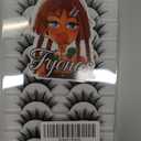 Lashes Manga False Eyelashes 10-15mm Anime Lashes Strips C Curl Cosplay Fake Eyelashes 10 Pairs Thick Spiky Faux Mink Lashes Natural Look (FM01)