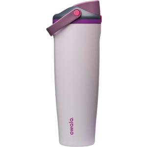 Owala FreeSip Sway Insulated Stainless Steel Water Bottle with Two-Way Spout, Built-In Straw and Bucket Handle, Made for Travel, School, and Sports, 40oz, BPA Free, Leak Proof, Dreamy Field