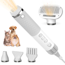 KUUBIA 5 in 1 Pet Hair Dryer - High Velocity Blow Dryer for Dogs and Cats | Portable, Quiet & NTC Smart Temperature Control