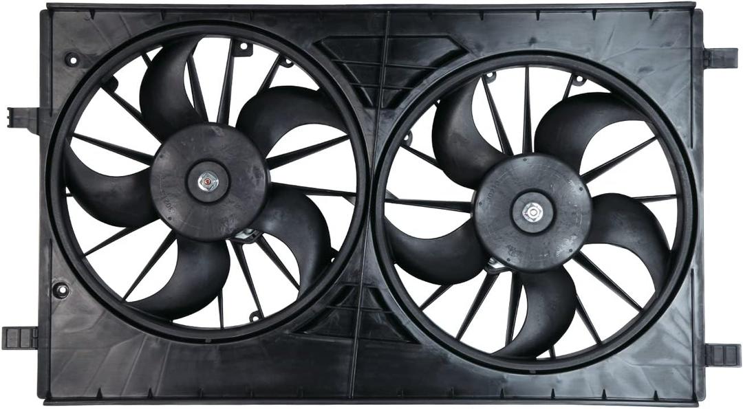 TYC 621570 Cooling Fan Assembly Compatible with 2007-2010 Chrysler Sebring Conv