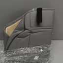 Car Seat Cover for Luxury & Comfort - PU Leather, Anti-Slip, Full Wrap Protection with Storage Pocket for Bottom Cushion - Universal Fit for 95% of Vehicles (Gray, 1 Piece)