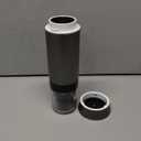 Zcyge Portable Coffee Maker Espresso Machine, Travel Espresso Maker, Cafetera Portatil Expreso with Small Tea Cup, Compatible with Ground Coffee & NS Capsule for RV,Car, Hiking, Camping Office