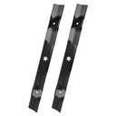 532403107 Mower Blade Compatible with Hus qvarna YTH22V46 YTH20K46 46'' Deck - Mulching Blade for Craftsman T2400, Pou LAN PB20A46, PP22VH46, Replace 531309715, 532405380, 575937901-2 Pack