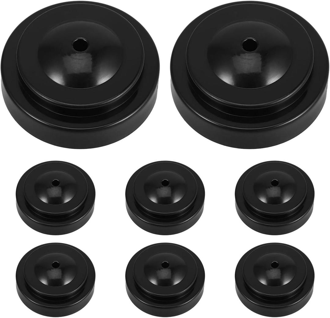 Operitacx Flag Pole Stand Base Indoor Table Top Flag Holder for Office Conference Desk Display Small Plastic Flagpole Base 8 Pack