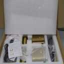 Battery Operated Wall Sconce Set of 2 Rechargeable Battery Powered Wall Light with 12000mAh Wireless Dimmable Wall Lamp Fixtures for Bedroom Living Room (Brushed Gold, 16"-2 Pack)