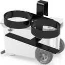 Cooler Beverage Holder, Stainless Cooler Cup Holder Compatible with YETI Tundra Coolers, RTIC Coolers, Fit for Any Cooler with a Fixed Slot of 1 inch in Width,Cooler Accessories.