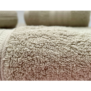 2Pc Bathroom towel, Brown 