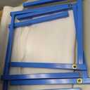 Adir Mobile Blueprint Holder - Adjustable Blue Print Storage Organizer and Construction Plan Holder – Plans Rack for Jobsite and Office (Without Blueprint Clamps)