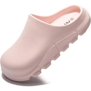 Women's Arch Support EVA Garden Shoes for Women - Comfort Waterproof Slip-on Outdoor Beach Mules Sandal Ladies Classic Closed Toe Clogs, 9-10