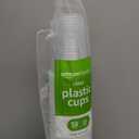 Amazon Basics Disposable Clear Plastic Cups, 16oz, 50 Count