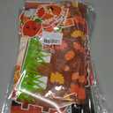 YQUQWN 70 PCS Thanksgiving Fall Classroom Bulletin Board Decorations Be Leaf in Yourself Paper Cutouts with Glue Points for Thanksgiving Classroom Decorations School Home Wall Door Decor