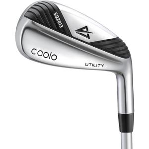 COOLO Utility Driving Iron, Easy Launch, Tee Shot Control & Accuracy(4# 23°, Left, Graphite)