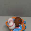 Toss and Catch Ball Game for Kids 3-8, Pool & Beach Ball Game, Outdoor Sports Toy with 4 Soft Sticky Balls & 4 Upgraded Paddles (2 Baseball Style & 2 Football Style), Ages 3-8+