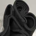 Chakme 2 Piece Bathroom Rug Sets, Ultra Thin Bath Mat, Absorbent, Non Slip, Machine Washable, Black, 17" x 24" / 17" x 30" / 17" x 59"