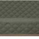 CHHKON Sofa Cover 100% Waterproof Non-Slip Quilted Furniture Protector Sofa Slipcover for Children, Pets for Leather Couch (Green, 68")