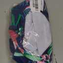 Kanu Surf Girls' Mahina UPF 50+ Beach Sport Halter Bikini 2-Piece Swimsuit (Leonie Floral Navy) Size 12 