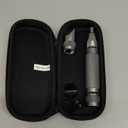 Conair Men Ear, Nose and Eyebrow Trimmer, Patented 360 Bevel Blade for No Pulls, Nicks or Cuts Guaranteed, Nose Hair Trimmer for Men, Non-Slip Grip, 5-Piece Kit with Travel Case (1 Count (Pack of 1))