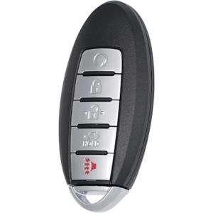 MechanMagic Remote Key Fob Replacement Fits for Nissan Altima Maxima 2016-2018 Push Start Button Keyless Entry Remote Control KR5S180144014 S180144310 5 Buttons