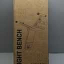 Assemble-Free Foldable Weight Bench Press for Home Gym, 660 LBS Capacity Incline Decline, Sit-up Bench for Full-Body Strength Training