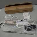 FURIDEN Lite Dual-Voltage Curling Iron: 110V-240V 1 1/2 Inch Ceramic Wide Barrel 2-in-1 Curling Iron for Chin Length Hair - Europe Travel for Soft Curls with Clamp