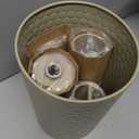 6 Piece Bathroom Accessories Set, Toothbrush Holder, Toothbrush Cup, Soap Dispenser,Bathroom Vanity Tray, Qtip Holder, Trash Can 