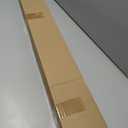 Blackout Curtain Rod, Wrap Around Design, Adjustable 1 Inch, Room Divider for Windows (Stain Nickel, 72-144")