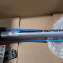 Schwinn Air Center Series or Basic Floor Pump, for a Range of Bikes, 100, 120 or 160 PSI, Soft Grip Handle, Dual Head for Schrader and Presta Valves, Manual Air Pump