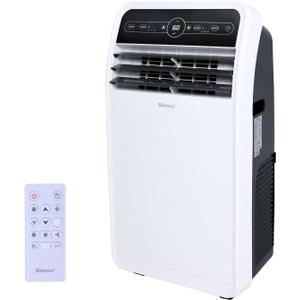 Shinco 12,000 BTU Portable Air Conditioner, Portable AC Unit with Built-in Cool, Dehumidifier&Fan Modes for Room up to 400 sq.ft, with Remote Control, 24 Hour Timer, Installation Kit