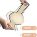 Koolstuffs Silicone Bread Sling for Dutch Oven, 2 PCS Non-Stick & Easy Clean Reusable Sourdough Mat, Sourdough Bread Baking Supplies, Tools Accessories