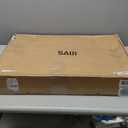 Laptop Desk for Bed, Adjustable Bed Table with Leather Desktop, Foldable X-Large Laptop Bed Trays with Drawer for Bed Couch Floor Writing Working Reading Eating Painting (Gray, 23.6"15.7")