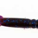 Berkley PowerBait Power Worms Fishing Soft Bait (4" (15 Count), Blue Fleck)
