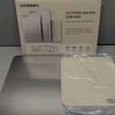 COOKEERS Stainless Steel Cutting Board for Kitchen - Non Toxic Metal Chopping Board Odor-resistant Food Grade Kitchen Cutting Boards 13.5"L x 10"W Dishwasher Safe