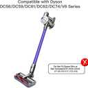 Replacement Accessories Quick Release Wand for Dyson V6 /DC58/DC59/DC61/DC62/DC74 Models, ExtensionTube Compatible with Dyson V6 Motorhead/Absolute(Purple)