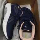 AOV Wide Toe Box Shoes Women Arch Support Walking Shoes Plantar Fasciitis Orthotic Tennis Sneakers, 8.5US