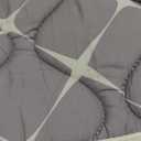 Bubble bear Dog Crate Mat - Ultra Soft, Washable & Anti-Slip Kennel Pad for Small/Medium/Large Dogs, Dark-Hued to Hide Stains (42"x28") (Gray)