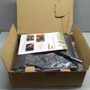 XL Dog Truck Seat Cover with Car Door Protector, for Trucks with Flip Up Rear Seats, Waterproof Full Coverage Dog Seat Cover for Full Size Crew Cab Trucks F150 F250 (Black)