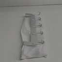ACMETOP Over The Door Hooks, Aluminum Over The Door Hanger, Heavy Duty Over The Door Towel Rack, Brush Finish - 5 Hooks & 6 Hooks, (Matte Silver)