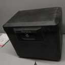 SentrySafe Black Fireproof Document Box with Key Lock, Safe Secures Files and Documents for Home or Office, 0.61 Cubic Feet, 13.6 x 15.3 x 12.1 inches, 1170