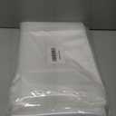 5 Gallon Large Zip Storage Bags 18x24 Inch Clear Plastic Bags Heavy Duty Reusable Zip Seal Lock Jumbo Poly Bags for Food,Travel,Moving,Clothes Thick 5Mil 20 Pack
