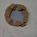 Ceramic Spoon Rest for Kitchen Counter, Kitchen Spoon Holder for Stove Top, Cooking Utensil Rest with Drip Tray for Ladles Tongs Spatula, Dishwasher Safe, Light Gray