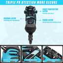 MammyGol Inline Skates for Adults Kids, Adjustable Aggressive Durable Roller Skates with Giant Wheels, High Performance Skates for Men Women Boys Girls, 
Size	Adult (8-10.5M/9-12W)