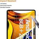 2-Pack Screen Protector Compatible with SGIN T12S 11.97", [HD Clarity] [9 Hardness] [Anti-Scratch] Tempered Glass