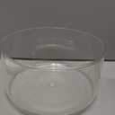 190oz Extra Large Glass Trifle Bowl, Modern Design Clear Glass Round Dessert Centerpiece Serving Bowl for Laying Ice Cream Cakes, Salad, Fruit, Microwave & Dishwasher Safe