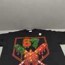 67 Baseball Drip Christmas Meme Six Seven Gen Alpha Slang T-Shirt, XL