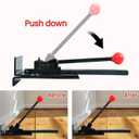 Professional Hardwood Floor Jack, Flooring Jack Tool for for Leveling Straighten & Install Hardwood Floor Laminate Vinyl Plank, Heavy Duty Ratcheting Floor Positioning Tool, Floor Gap Fixer