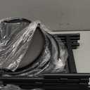 iDavosic.ly 7 Tier Large Plant Stand Indoor with 10 Inch Wide Tray, Tiered Corner Metal Outdoor Flower Display Holder Shelf, Folding Tall Rack for Patio Porch Living Room, Modern Black