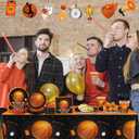 Basketball Party Supplies, 142Pcs Basketball Sports Theme Birthday Party Supplies Tableware Set,Include Basketball Plates and Napkins,Cups,Banner,Tablecloth for Basketball Birthday Decorations